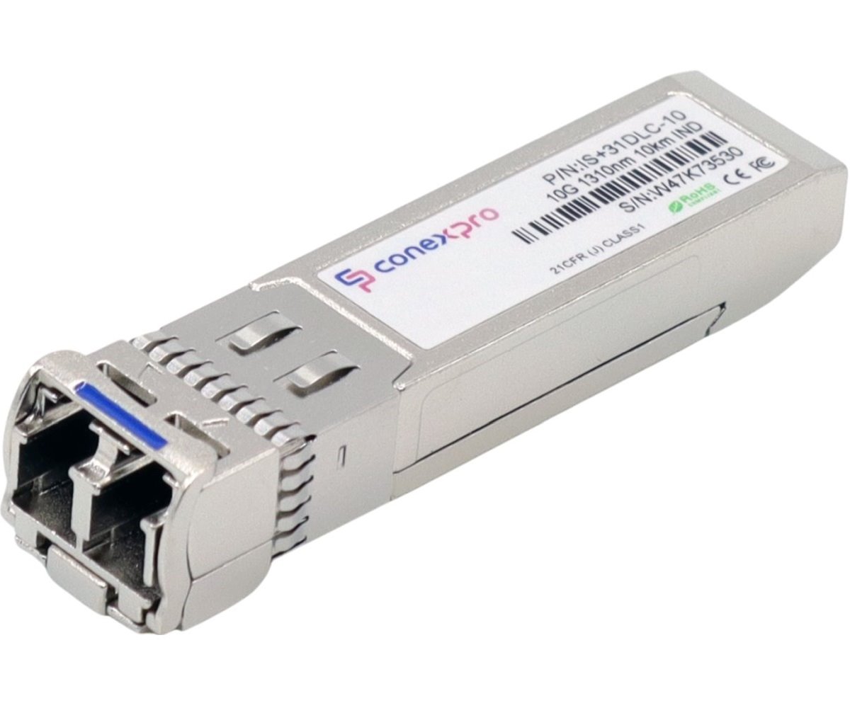 Conexpro 10G SFP+ průmyslový optický modul, SM, 1310nm, 10km, 2x LC, DDM