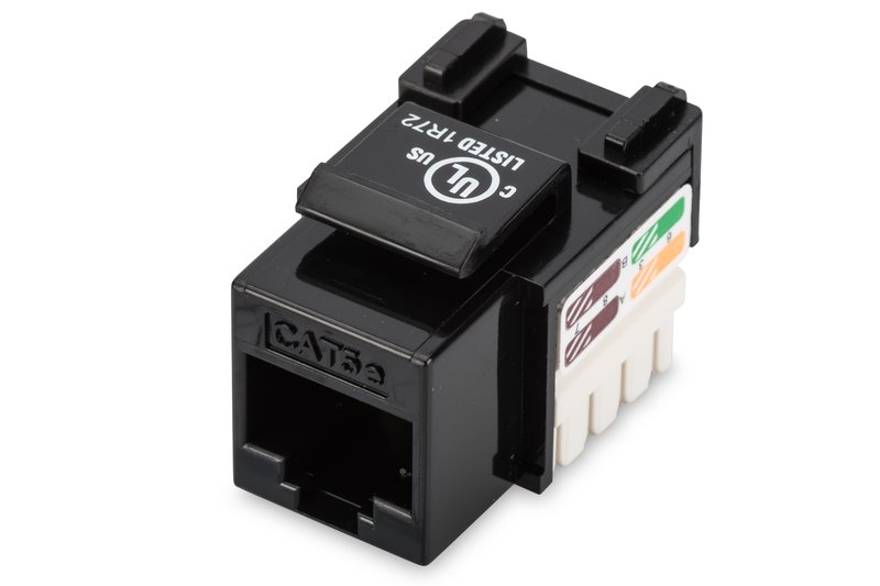 DIGITUS Keystone jack RJ45 Cat5e, UTP nestíněný