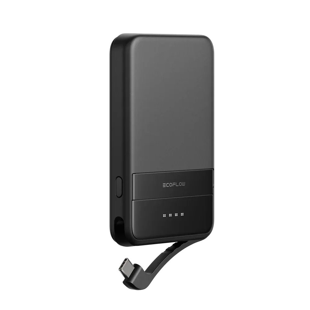 EcoFlow RAPID Magnetic Power Bank (5000mAh) Černá, 1ECORAP5000-C
