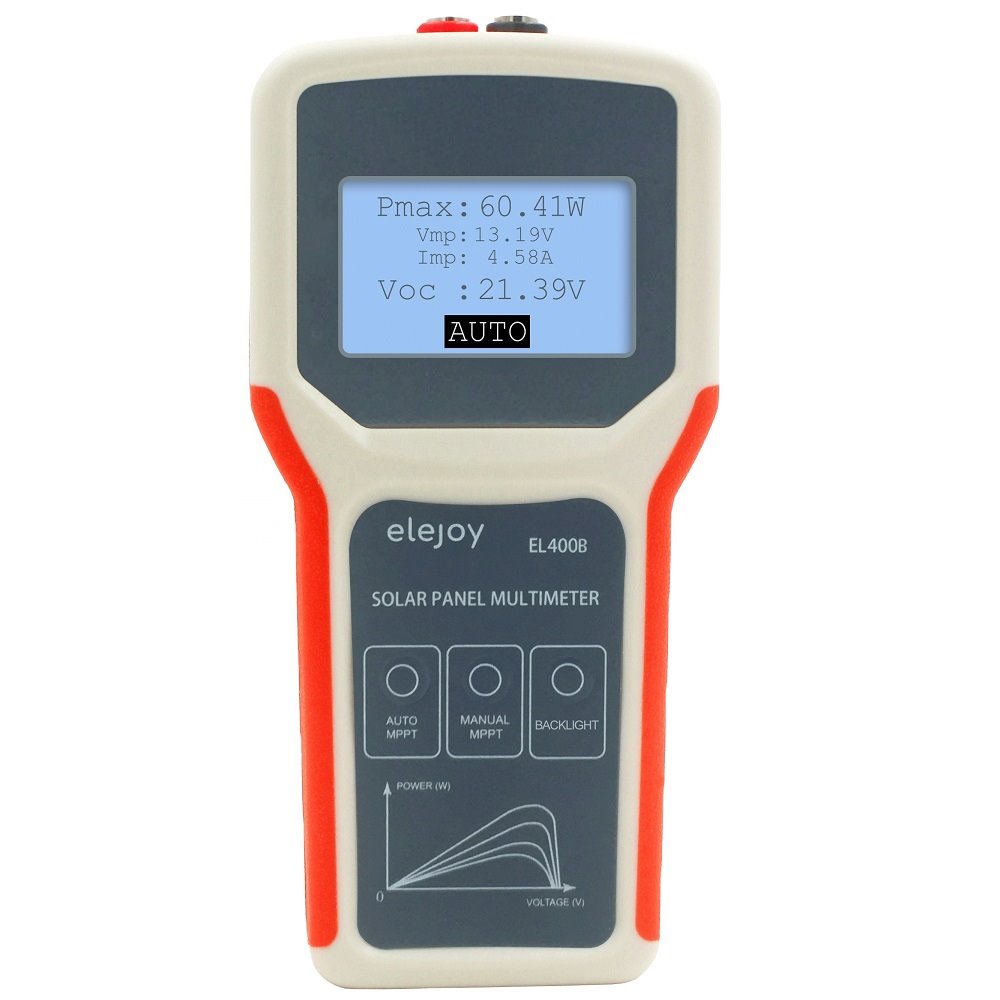 ELEJOY EL400B Tester solárních panelů, 400W, LCD displej