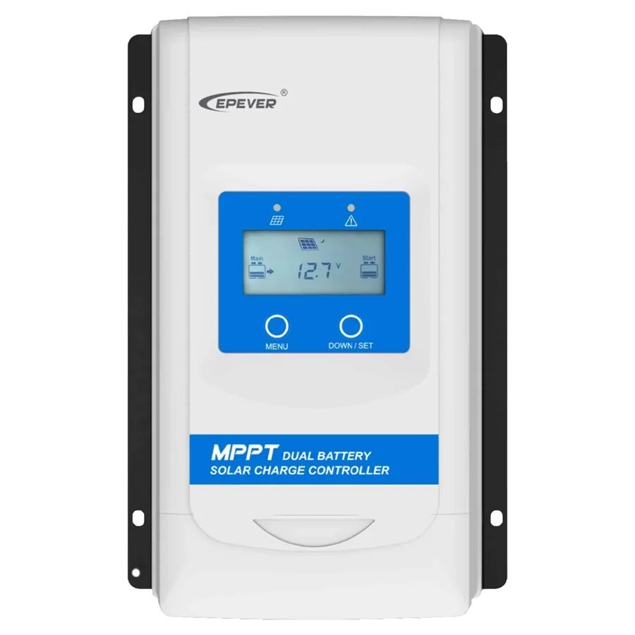 Epever DR3210-DDS solární MPPT regulátor, 12/24V, 30A, vstup 100V DuoRacer