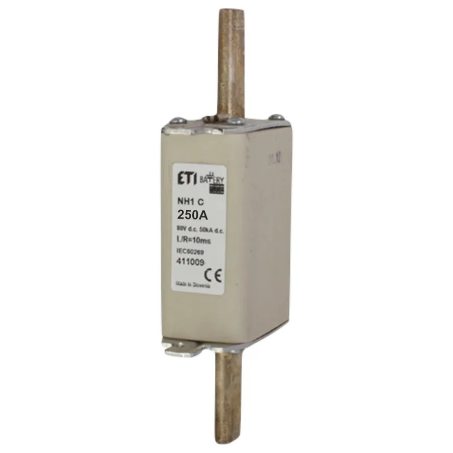 ETI nožová pojistka DC M1 gBat 250A 80V DC