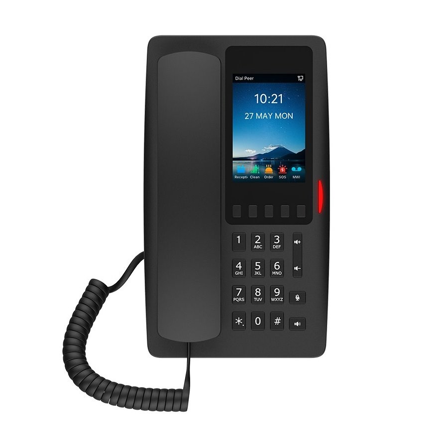 Fanvil H6W hotelový Wi-Fi IP telefon, černý