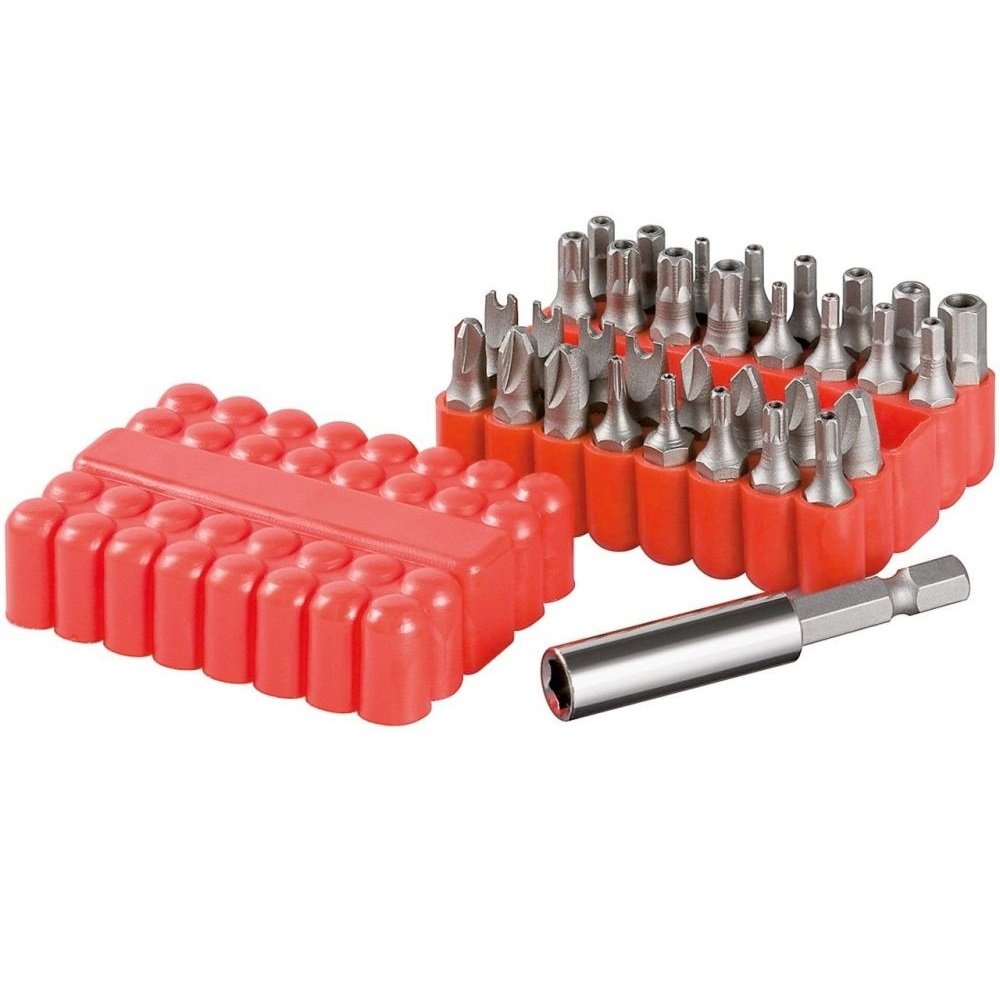 fixPOINT Bit set, 33 ks - vyrobený z CFRV (prémiová nástrojová ocel)