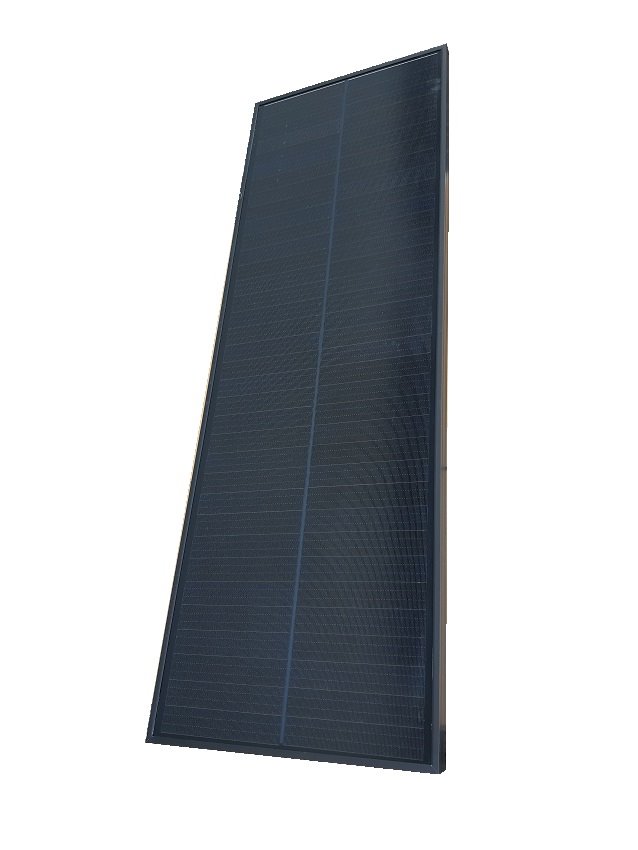 Fotovoltaický solární panel SOLARFAM 20W mono, ČERNÝ rám, Shingle