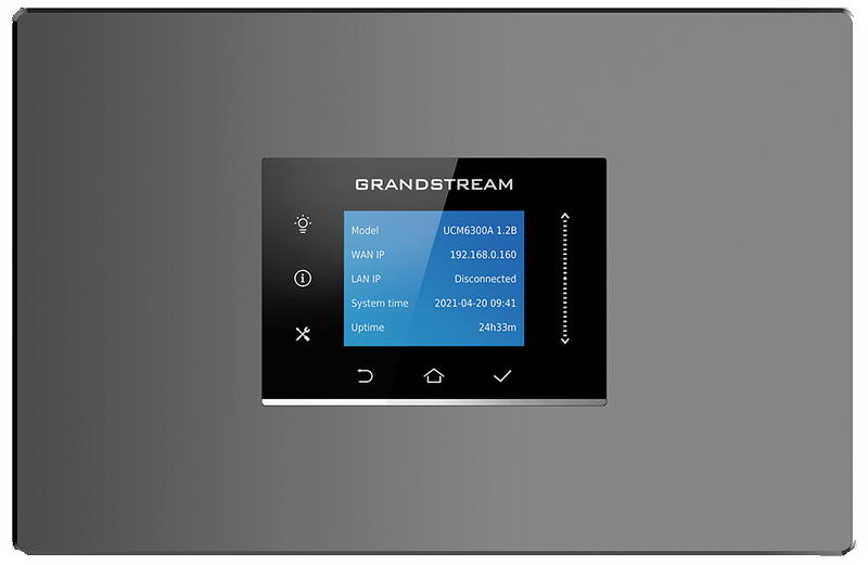 Grandstream UCM6300A Audio VoIP pobočková ústředna