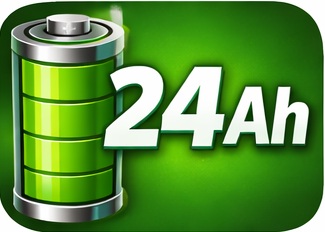 Kapacita baterie 24 [Ah]