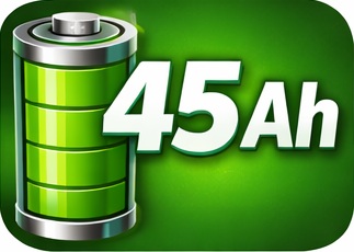 Kapacita baterie 45 [Ah]