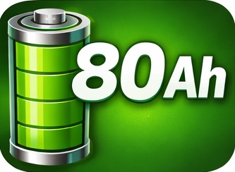 Kapacita baterie 80 [Ah]