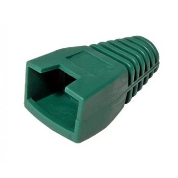 Krytka konektoru RJ45 s výřezem, zelená