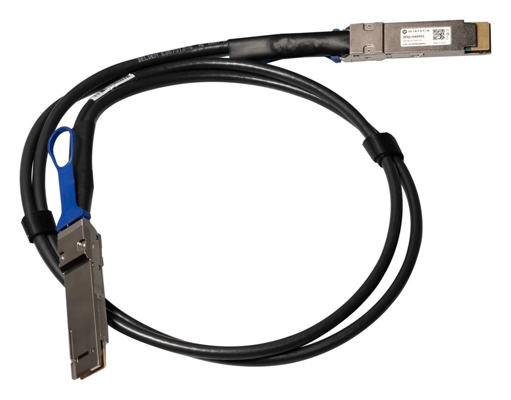 MikroTik DDQ+DA0001 - QSFP-DD DAC kabel, 1 m