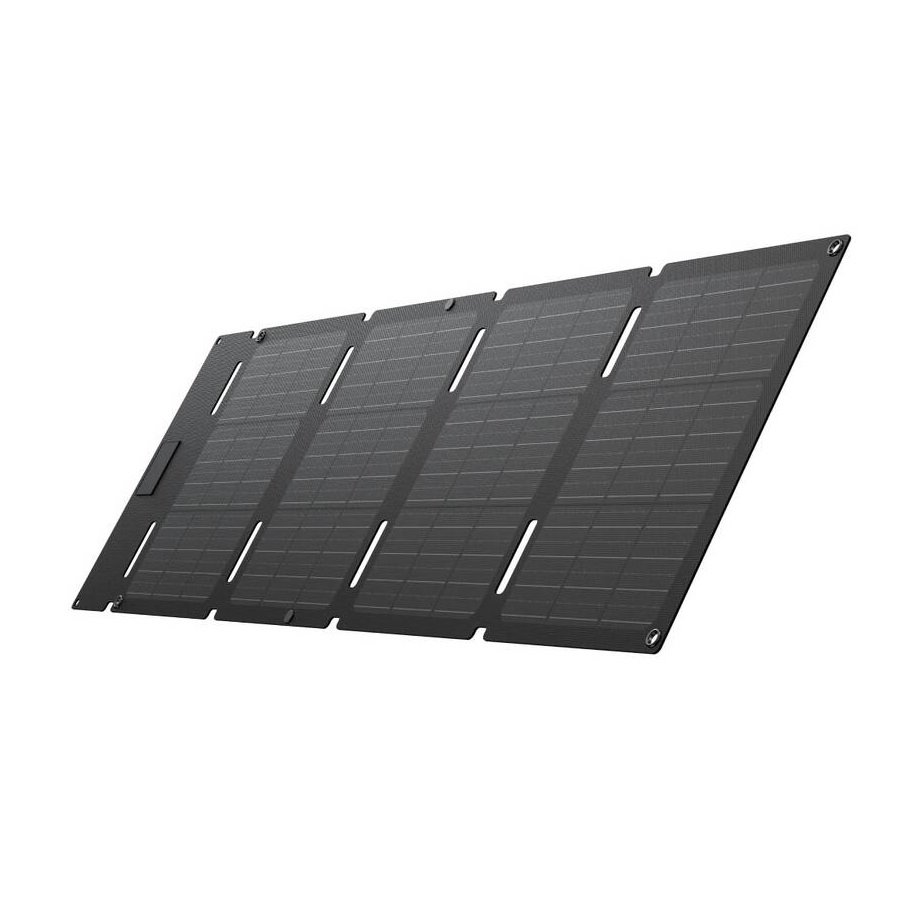 Photovoltaic solar panel EcoFlow 110W monocrystal, portable, Type-C