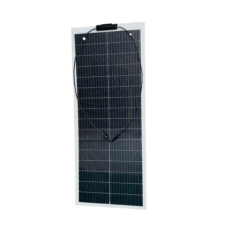 Photovoltaic solar panel SOLARFAM 100W, 1230x470x2mm, CPC, flexible, White
