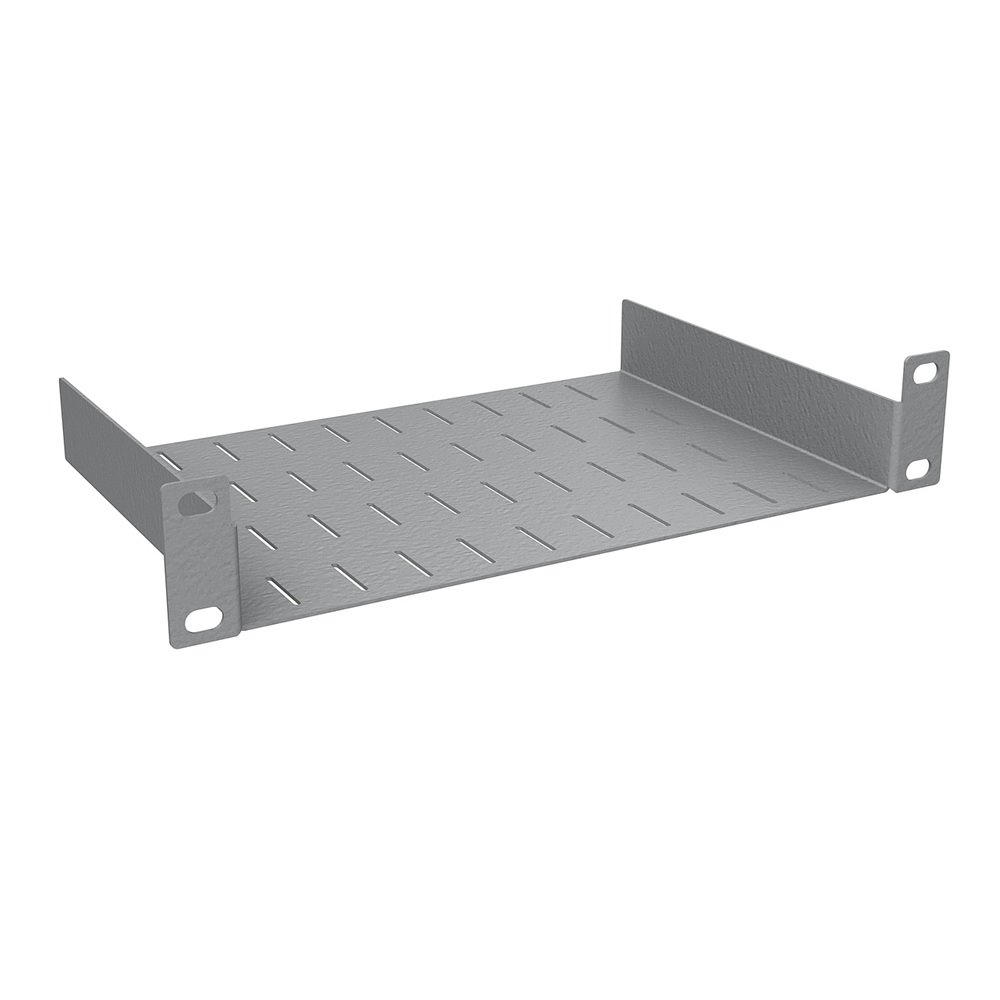 Police Solarix 10" 1U RAL 7035 pevná UP-10-1-G