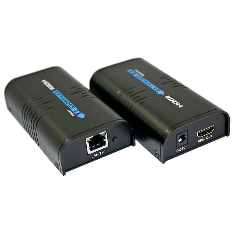 PremiumCord HDMI extender na 120m přes LAN, over IP