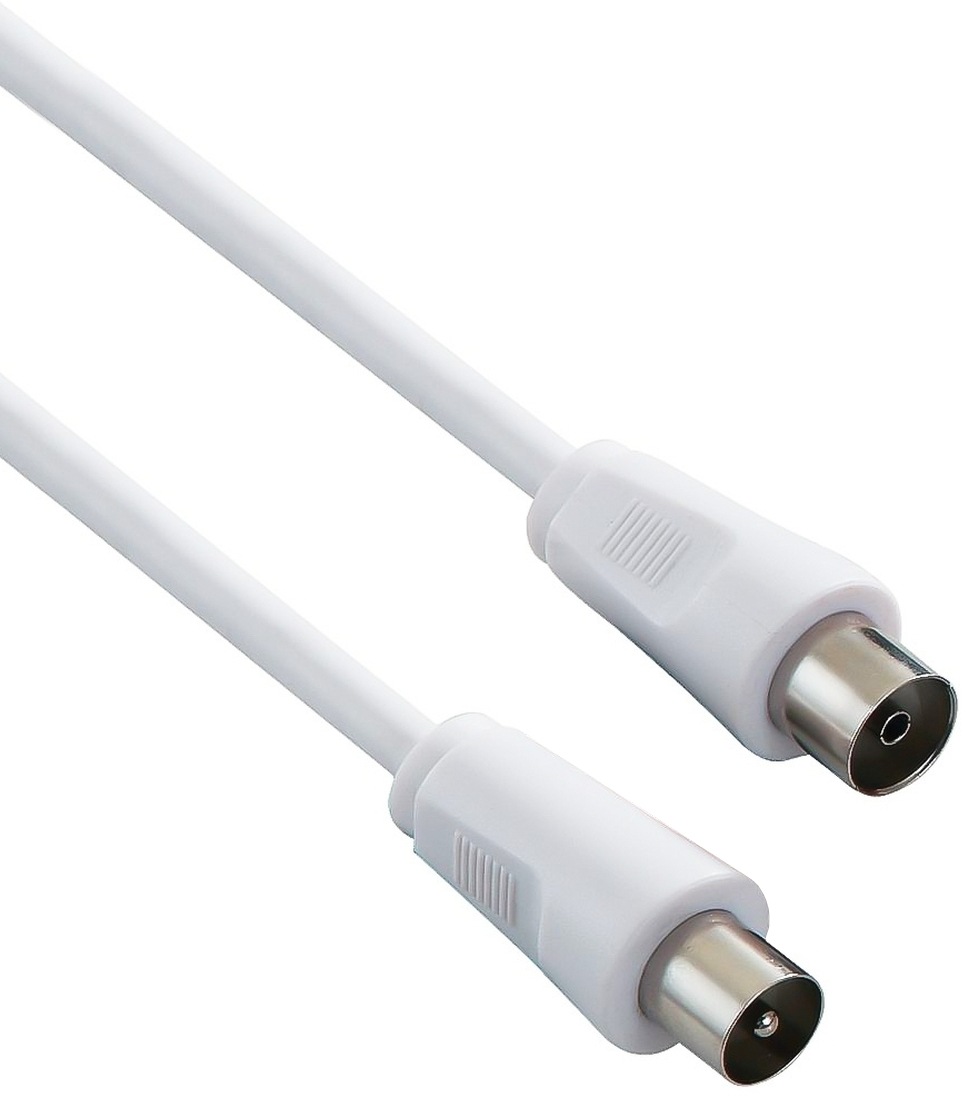 PremiumCord TV propojovací kabel M/F 75 Ohm 15m