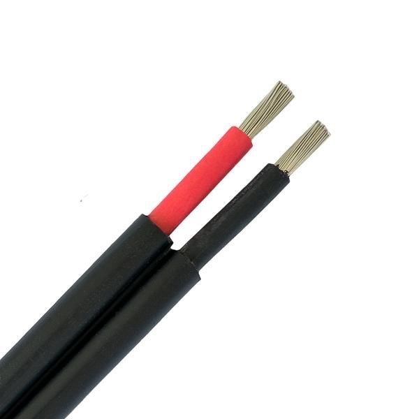 Solární kabel MHPower H1Z2Z2-K 2x 4mm2, 1500V, černý, dvojitý, 100m balení