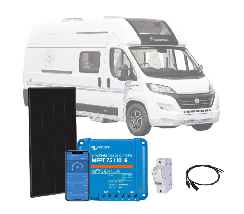 Solární set Victron Energy 100Wp pro karavan