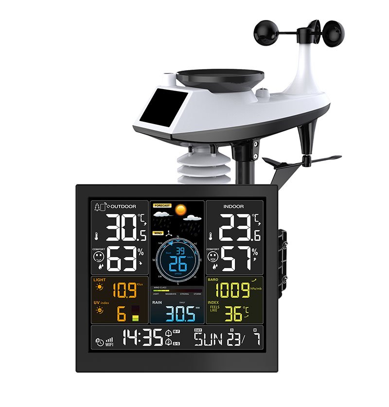 Solight TE93WiFi profesionální smart WIFI meteostanice