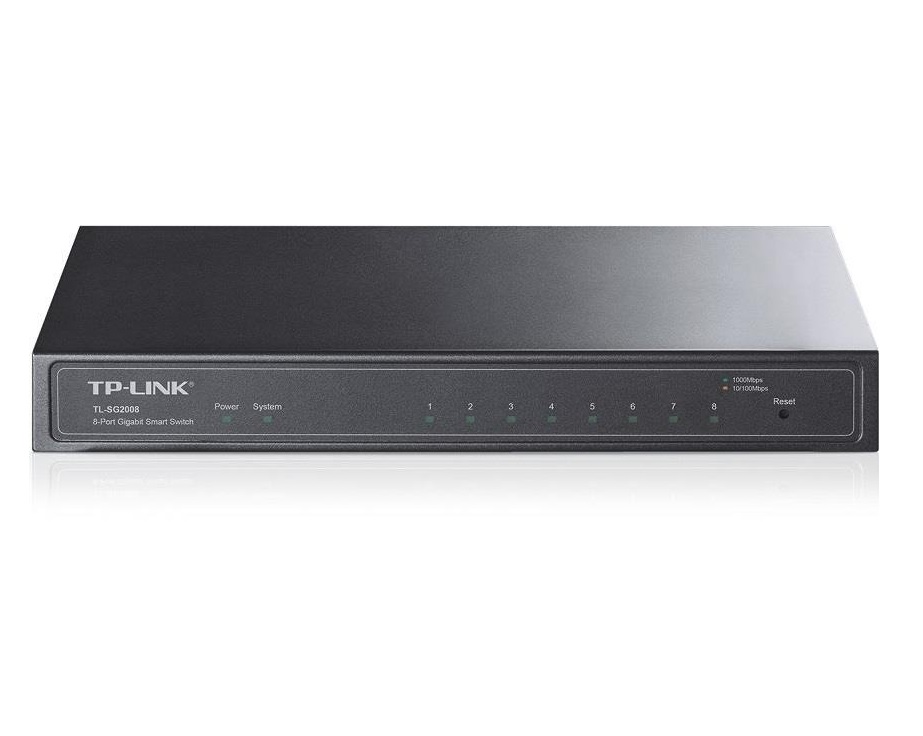 Switch TP-Link TL-SG2008 Smart switch, LAN 8G