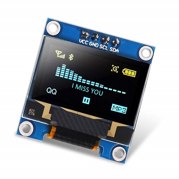 Tinycontrol OLED displej pro rozšiřující modul, pro LAN ovladač v3