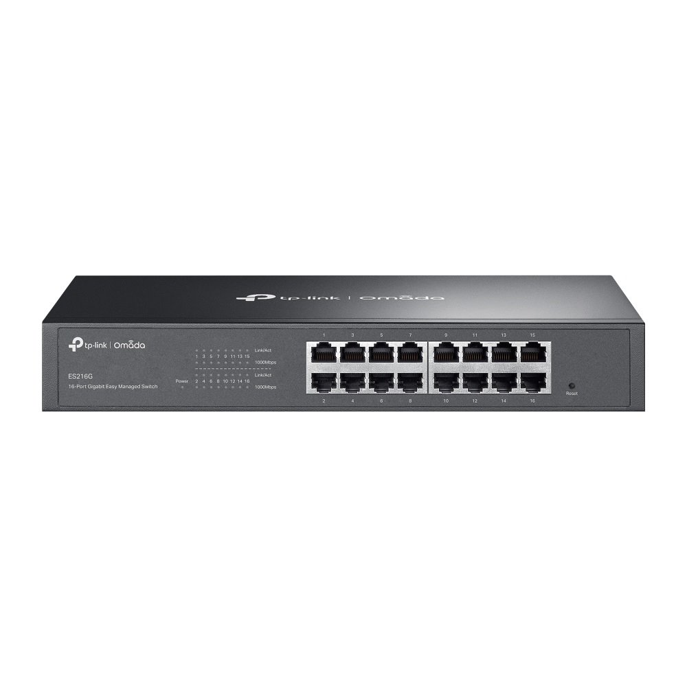 TP-Link ES216G Omada 16portový gigabitový Easy managed switch