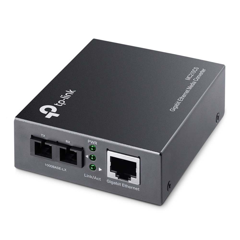 TP-Link MC210CS Transceiver 10/100/1000TX/1000FX SM, SC, 20 km