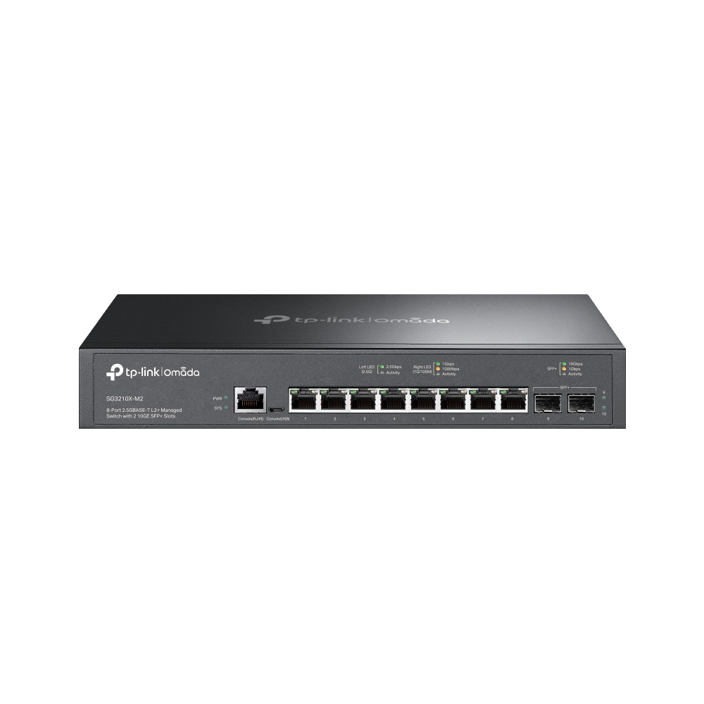 TP-Link SG3210X-M2, Multi-Gigabit Omada switch