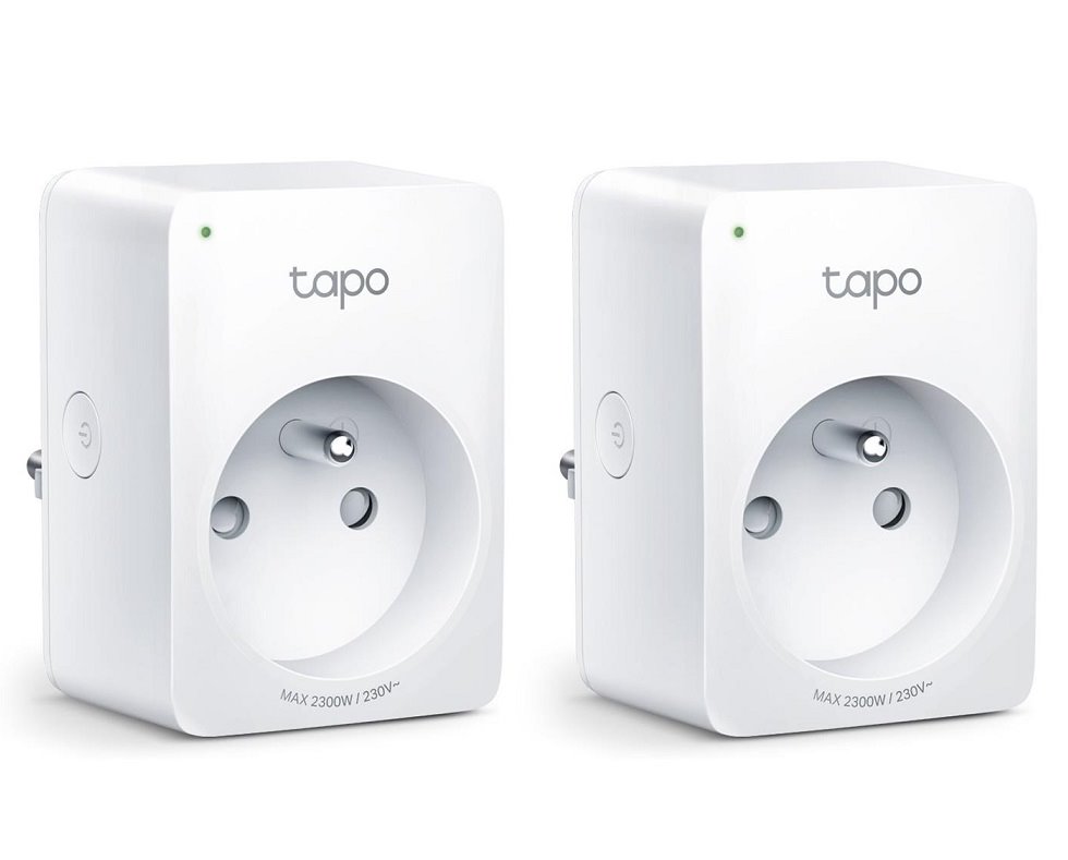TP-Link Tapo P100(2-pack) - Mini Smart Wi-Fi Socket
