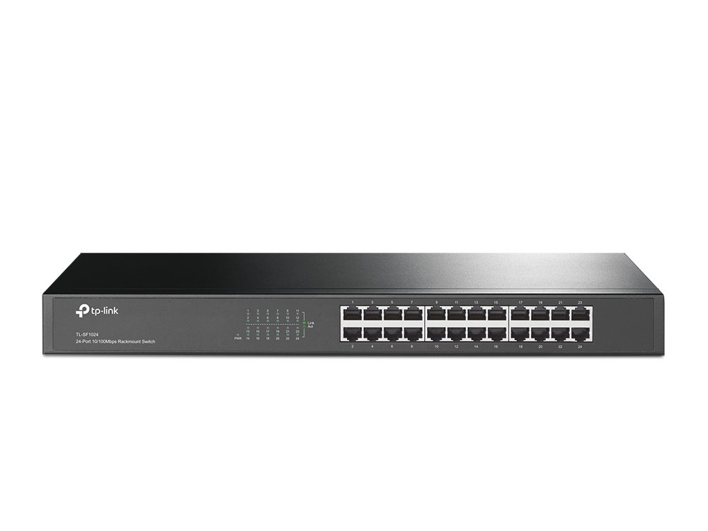 TP-Link TL-SF1024 switch 24xTP 10/100Mbps 19"rack