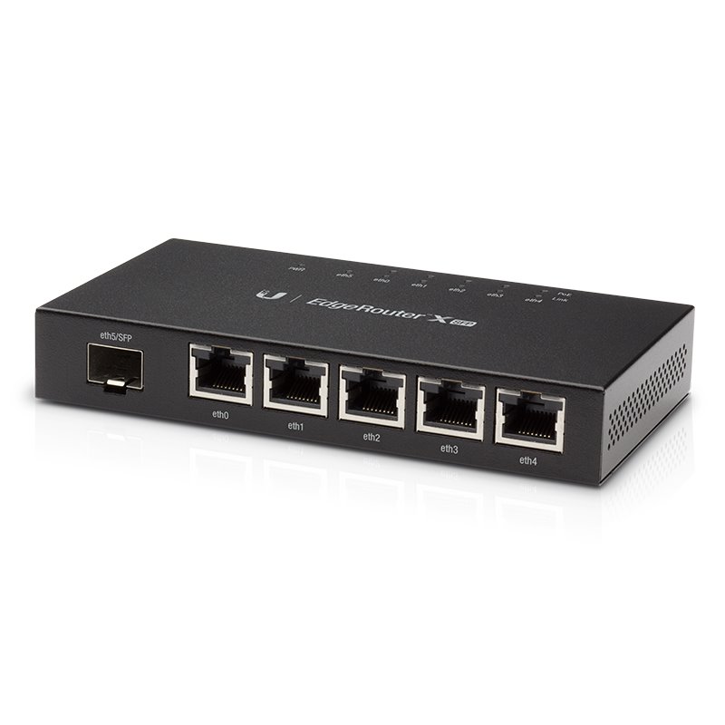 Ubiquiti EdgeRouter X SFP, 5x GLAN, 1x SFP WAN