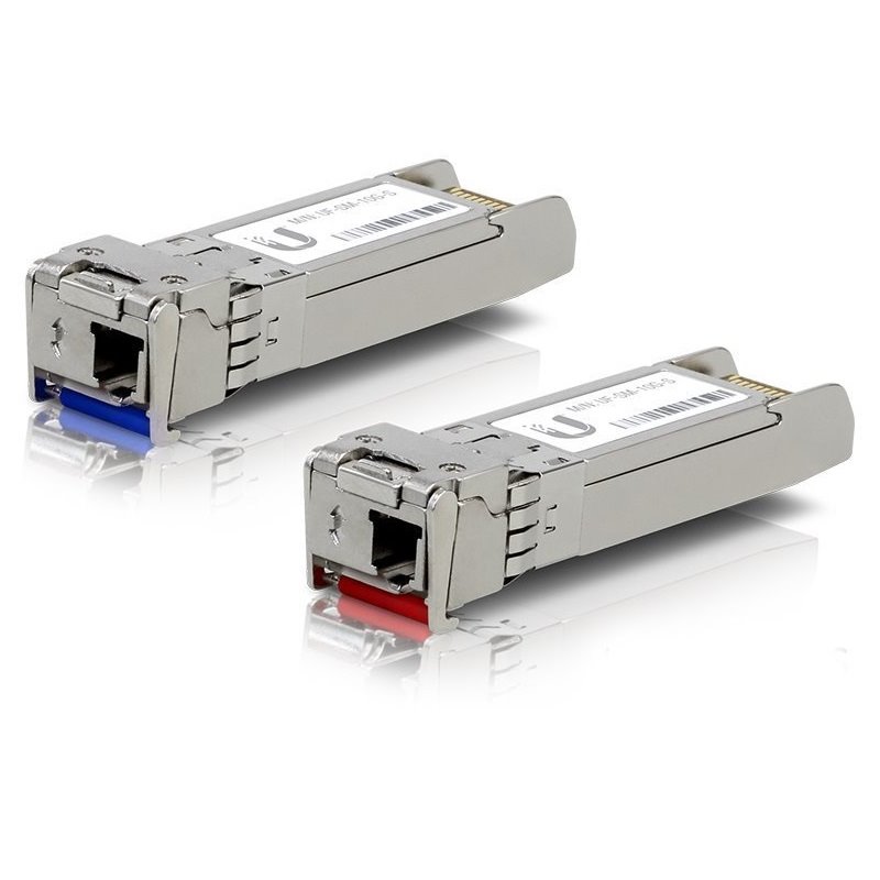 Ubiquiti UACC-OM-SM-10G-S-2 (UF-SM-10G-S) - U Fiber, Single-Mode Module, 10G, BiDi, 2-Pack