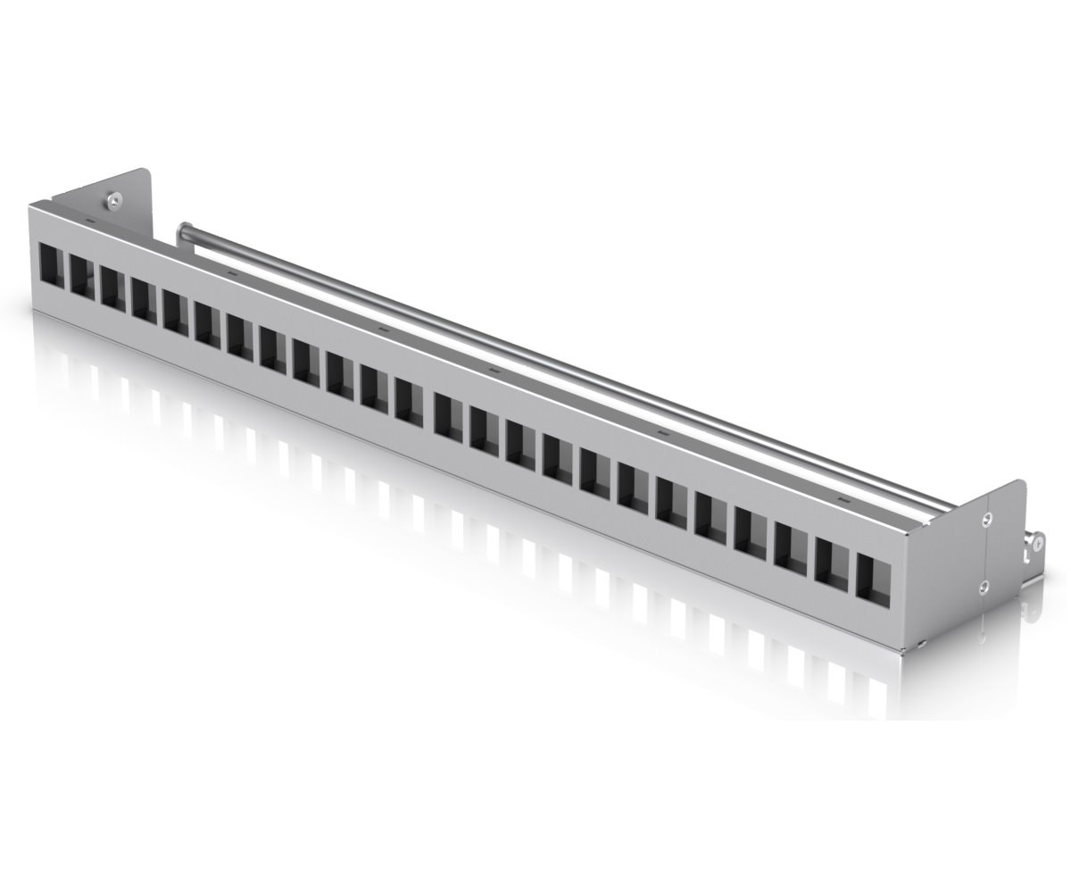 Ubiquiti UACC-Rack-Panel-Patch-Blank-24, patch panel, neosazený