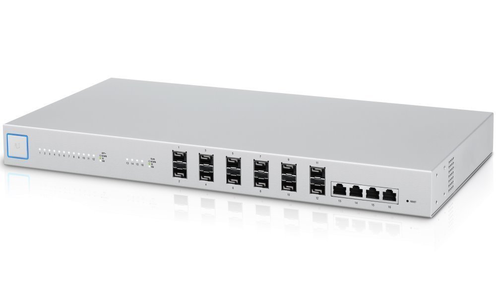 Ubiquiti UniFi Switch, 16-Port, 10 Gigabit, no PoE (US-16-XG)