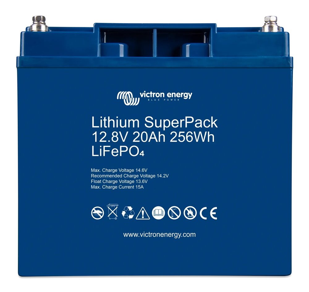 Victron Energy LiFePO4 baterie 12,8V/20Ah Lithium SuperPack