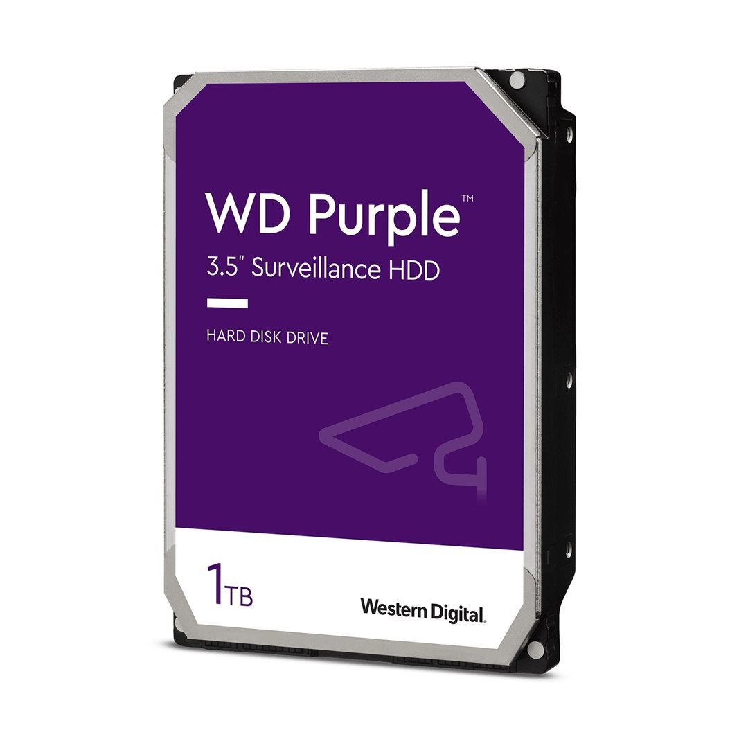 WD PURPLE 1TB, WD11PURZ, SATA III, Interní 3,5", 64MB, 5400 RPM