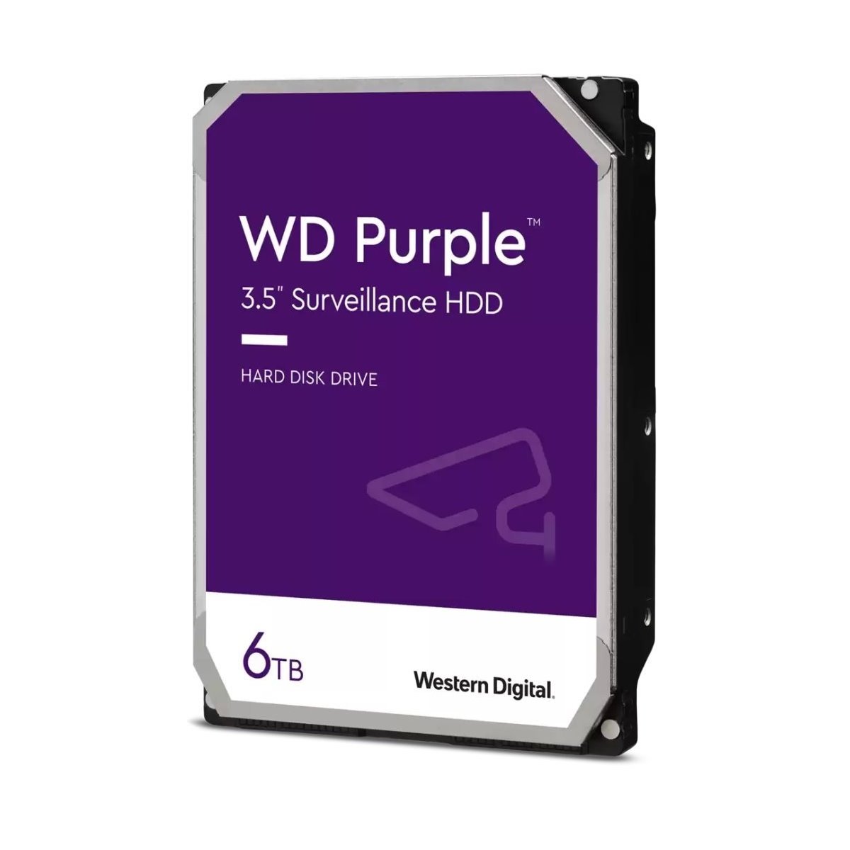 WD PURPLE 6TB, WD64PURZ, SATA III, Interní 3,5", 256MB, 5400 RPM